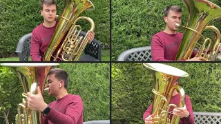 Hallelujah Tuba Cover (Quartet)