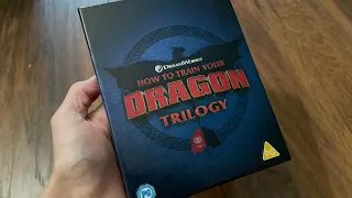 How to train your dragon trilogy 4k UltraHD Blu-ray steelbooks limited edition