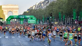 Kenyan couple dominate 2017 Paris Marathon