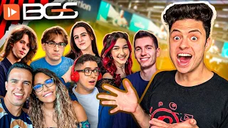 ENCONTREI 24 YOUTUBERS EM 1 HORA! - VLOG DE 1 HORA