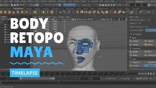 Maya Retopology _ Beginner's Guide