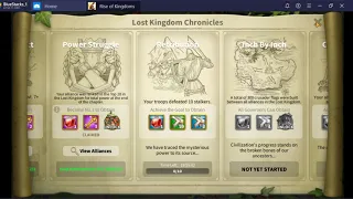 Kingdom #1405 KvK Season 2 - Defeating Ancient Ruins + Stalkers = 1000 Honor pts