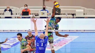 Top 30 Crazy Volleyball Spikes | Italian SuperLega Cup 2023
