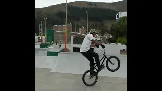 Whip tail tap to bars¡ bmx