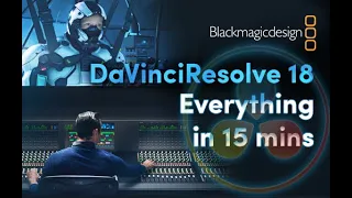 DaVinci Resolve 18 - Tutorial for Beginners in 15 MINUTES!  [ COMPLETE ]