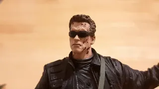 Mcfarlane Terminator 3 T-850 with coffin figure review