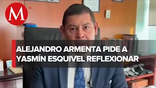 Alejandro Armenta califica de vergonzoso el plagio de la ministra Esquivel