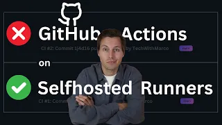 GitHub Actions Selfhosted Runners | easy devops tutorial ci/cd