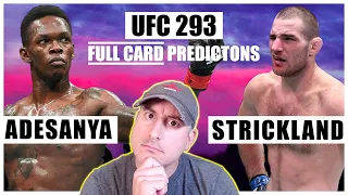 UFC 293: Adesanya vs. Strickland FULL CARD Predictions and Bets