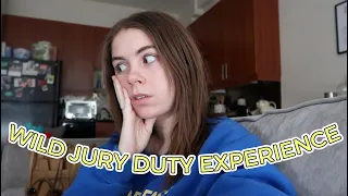 My crazy jury duty experience storytime!