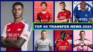 ALL LATEST TRANSFER NEWS TODAY UPDATES 🚨 SUMMER TRANSFER WINDOW 2024🚨RASHFORD🔥MBAPPE🔥ONANA🔥ONSIHMEN✅