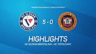 2.štvrťfinále HC Slovan Bratislava - HC Topoľčany Tipsport Kaufland Cup