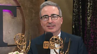 John Oliver on 8th Emmy Win and Donald Trump's Iowa Caucus Victory (Exclusive)
