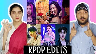 KPOP TIKTIK EDITS REACTION | Best kpop edits | Kpop Hard Stan Edits | Reaction Bazar part 5