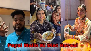 Payal Malik Ki Diet Reveal 😍 || Kritika Malik || Malik Vlogs || Yogesh Kathuria Vlogs
