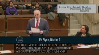 Councilor Flynn's Maiden Speech