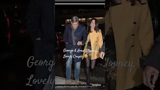 George and Amal Clooney, lovely couple #shorts #georgeclooney #amalclooney #love #like