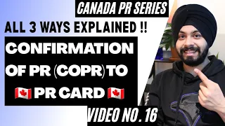 What is CoPR and steps after that for your Canada PR journey | Confirmation of Permanent Resident