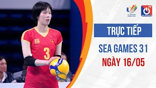 🔴LIVE: SEA GAMES 31 Ngày 16/5: Cầu lông, bơi, bóng chuyền, pencak silat .....