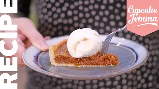 MY FAVOURITE DESSERT! How to Make a Treacle Tart | Cupcake Jemma