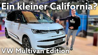 VW Multivan Edition: Ein kleiner California mit dem "Gute Nacht"-Paket? Check  | Review | Premiere