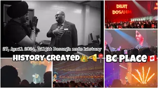 DILJIT DOSANJH LIVE CONCERT - BC PLACE VANCOUVER 2024 | DIL-LUMINATI TOUR | PUNJABI AA GYE OYE 🔥🔥