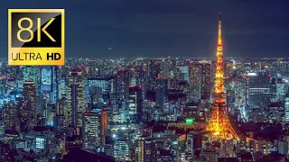 JAPAN Tour in 8K ULTRA HD - Travel to the Best Places in Japan with Relaxing Music 8K TV