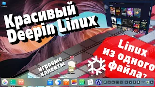Красивый Deepin Linux 20.8. Особенный NixOS. Linux для Игр - Heroic Games Launcher и Steam