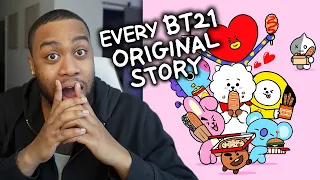 Reacting To EVERY BT21 STORYLINE!