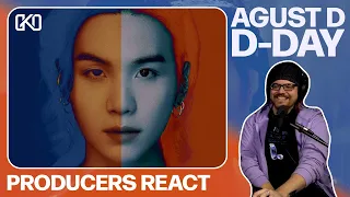 PRODUCERS REACT - Agust D D-Day Reaction