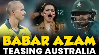 Babar Azam Teasing Australia | Pakistan vs Australia | PCB | MA2L