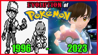 Evolution of "Pokémon" Games | (1996 - 2023)