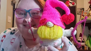 Happy Valentine's Day! Crochet Cupid Gnome 💘🧶