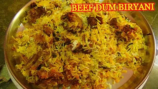 Spicy Hyderabadi Beef Dum Biryani || Ramzan Special Beef Biryani || kalyani BIRYANI || Beef Recipes