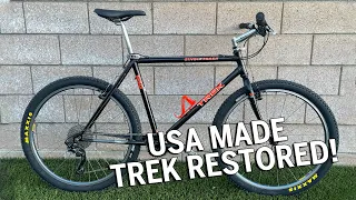 Restoring a 1994 USA Made Trek Mountain bike