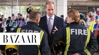 Prince William Breaks Royal Protocol To Hug A Victim Of The London Fire