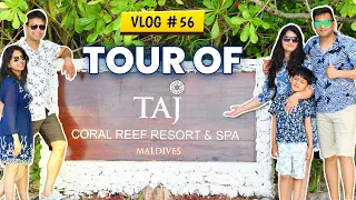 Taj Coral Reef Spa & Resort 🏝 | Maldives Vacation | Anshul Agrawal #Vlog56