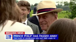 PRINCE PHILIP HAS AWAY FROM 1921-2021