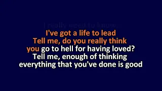 Rufus Wainwright - Going To A Town - Karaoke Instrumental Lyrics - ObsKure