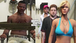 Franklin Meets Michael's Family After Michael's Death GTA 5