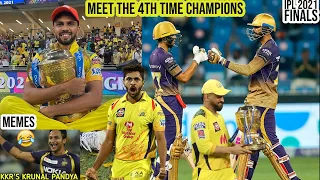 CSK VS KKR IPL FINAL 2021 | SHUBHMAN GILL SPIDERCAM | DHONI SPEECH | CSK CELEBRATION 2021