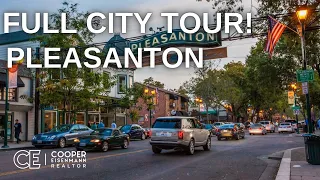 THE BEST Pleasanton CA city tour | Drive through Pleasanton!