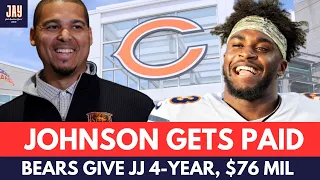 Jaylon Johnson SIGNS 4 YEAR, $76MIL EXTENSION! Chicago Bears Off Season News