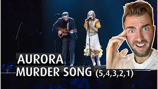 First Time Hearing | Aurora - Murder Song (5,4,3,2,1) | HAUNTING lyrics!