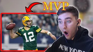 British Soccer Fan Reacts to *MVP* AARON RODGERS' Best Throws!