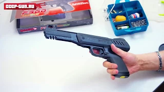 Пневматический пистолет Gamo P 900 (Видео Обзор + Стрельба)