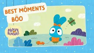 Boo's Best Moments! | Brave Bunnies Official 🐰 | Cartoons for Kids