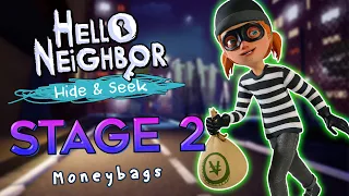 Hello Neighbor: Hide and Seek Stage 2 Walkthrough (All Money Bags Location)