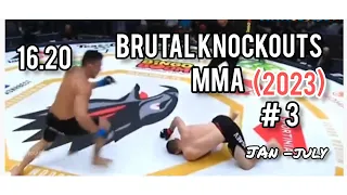 16.20 Brutal knockouts MMA (2023) # 3