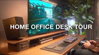 The ULTIMATE Productivity & Gaming Desk Setup | 2023 Home Office Tour